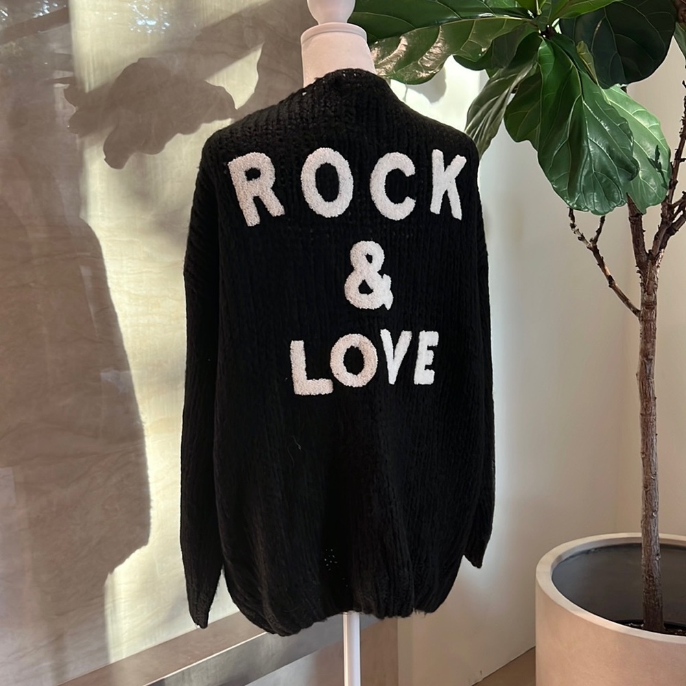 Black Knit Sweater